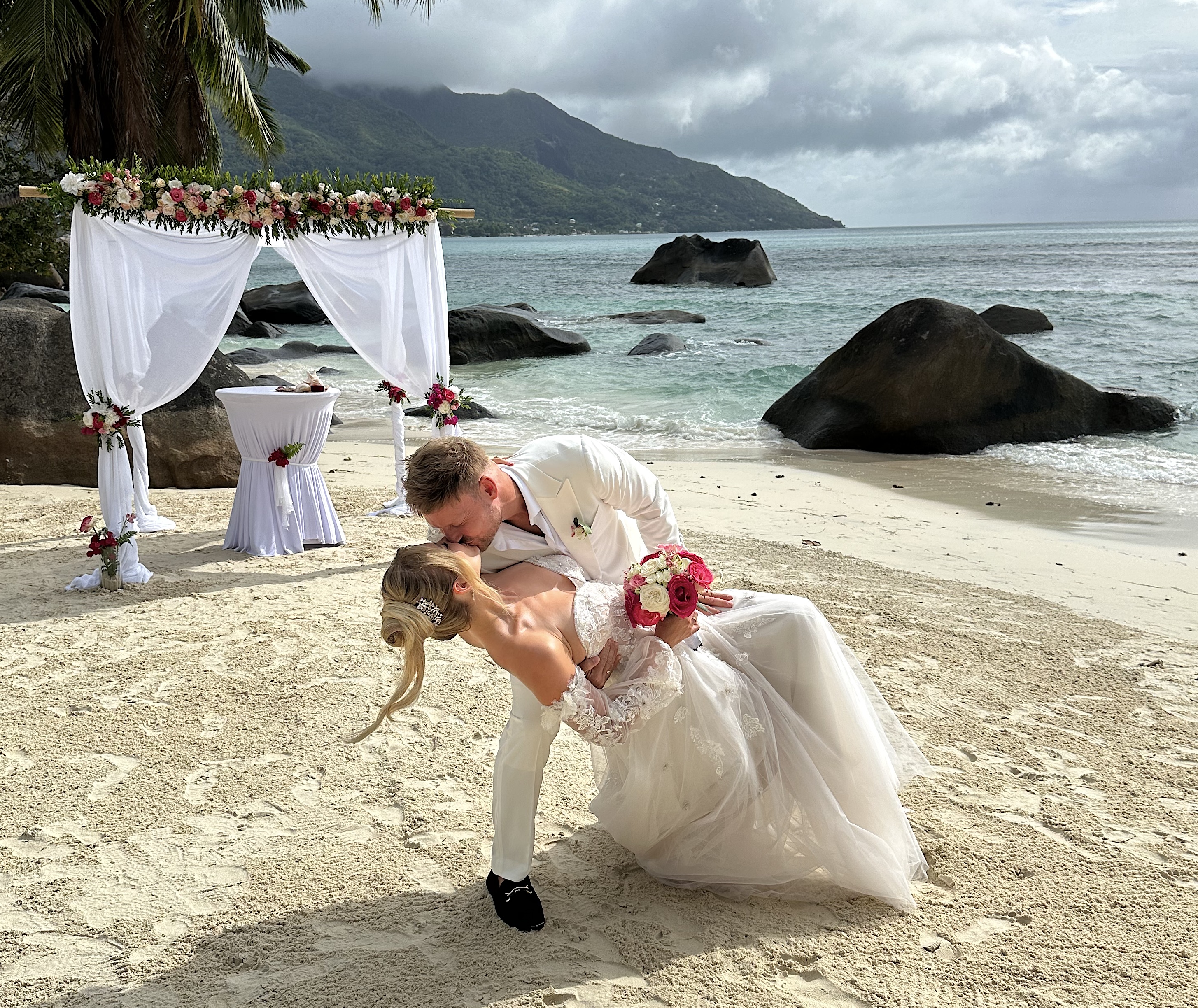 Beach on Mahe