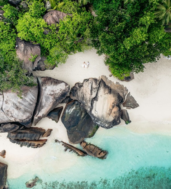 Beach on Mahe